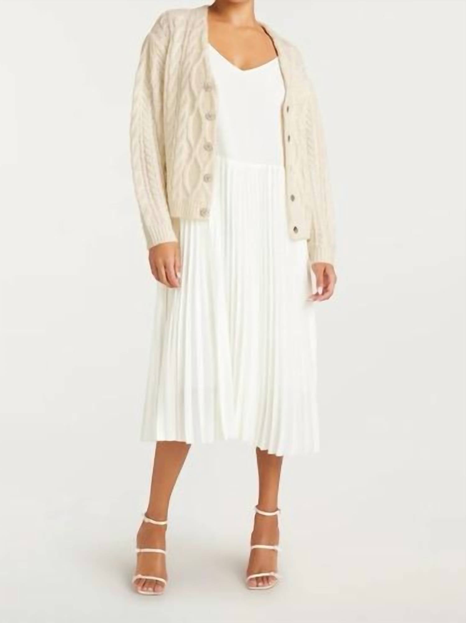 Cinq A Sept - Amandine Cardigan Midi Dress Set