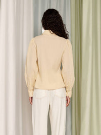 Ghospell - Samira Textured Stripe Shirt