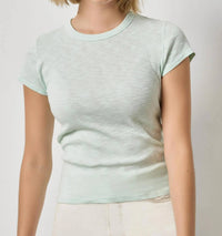 Lilla P - Ribbed Slub Crewneck Tee