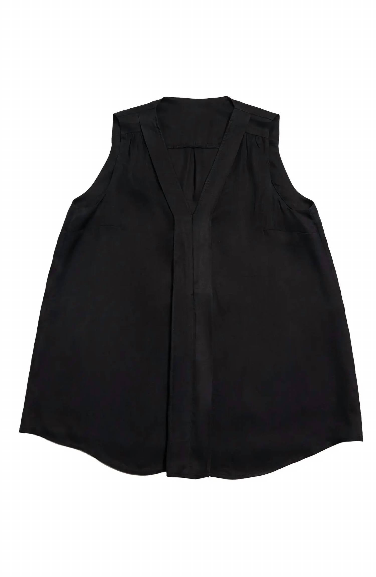 Emilia George - Lily V-neck Sleeveless Maternity Top