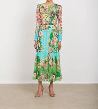 Saloni - Isabel Midi Dress