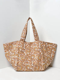 FAITHFULL THE BRAND Sorrento Tote Bag in la medina paisley print - women's bag