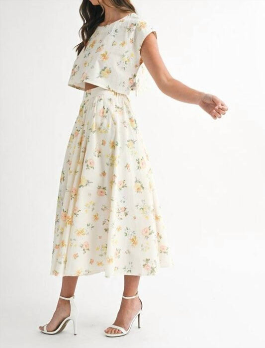 Mable - Vivienne Floral Top