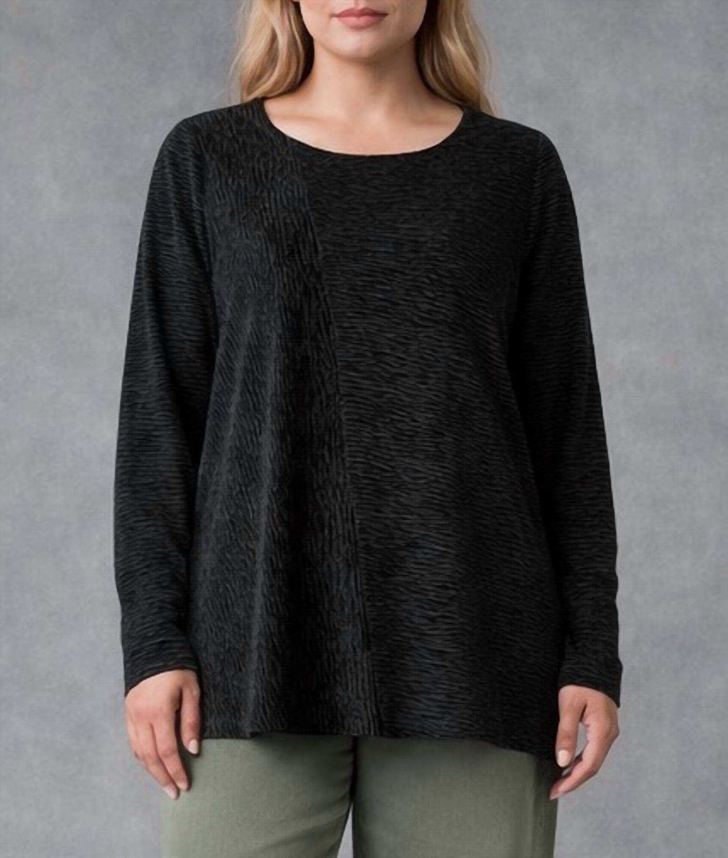 Habitat - Mixed Direction Velvet Top