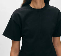 White + Warren - Superfine Organic Cotton Waisted T Shirt