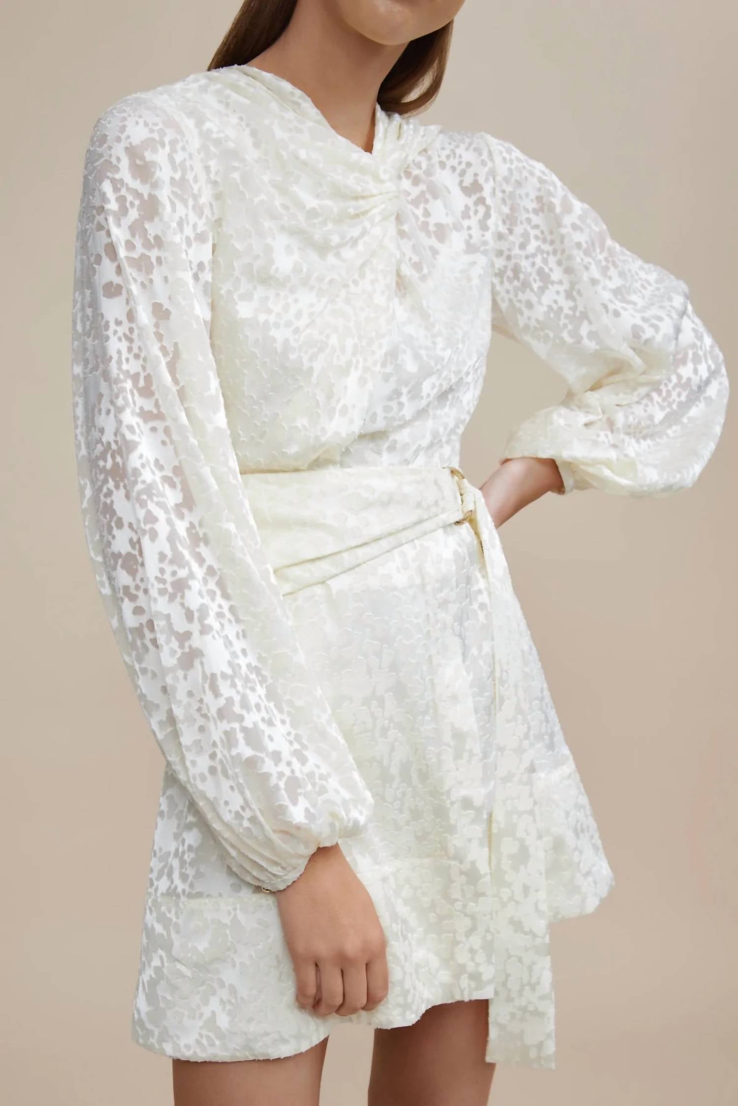 Cream Burling Dress