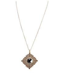 Anna Beck - Women's Gili Large Square With Black Onyx Necklace
