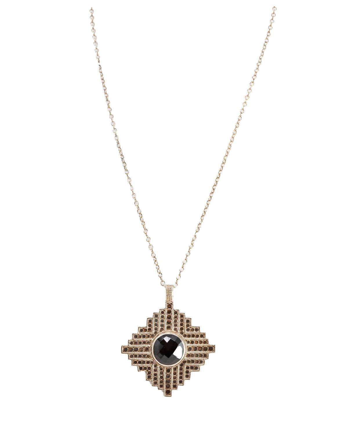 Anna Beck - Women's Gili Large Square With Black Onyx Necklace