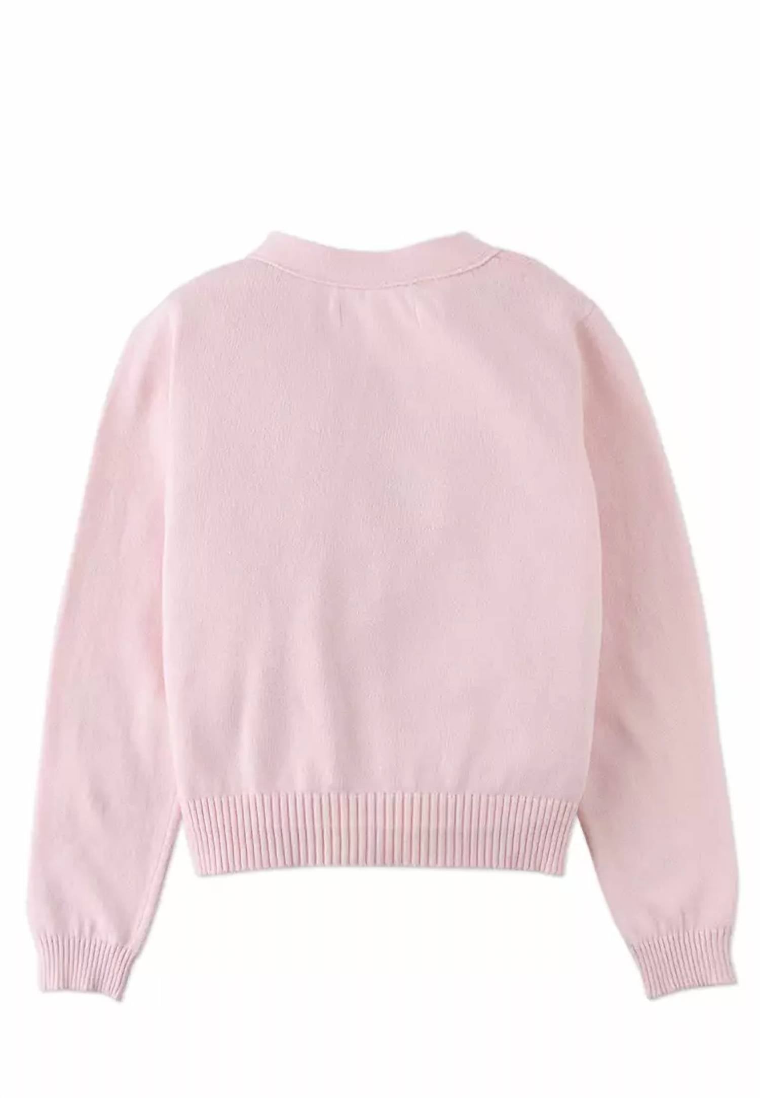 Aaron & Amber - Carnation Wrap Sweater