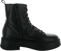 STEVE MADDEN Women's Jazmin Ankle Boots in black - women's shoe - detail view