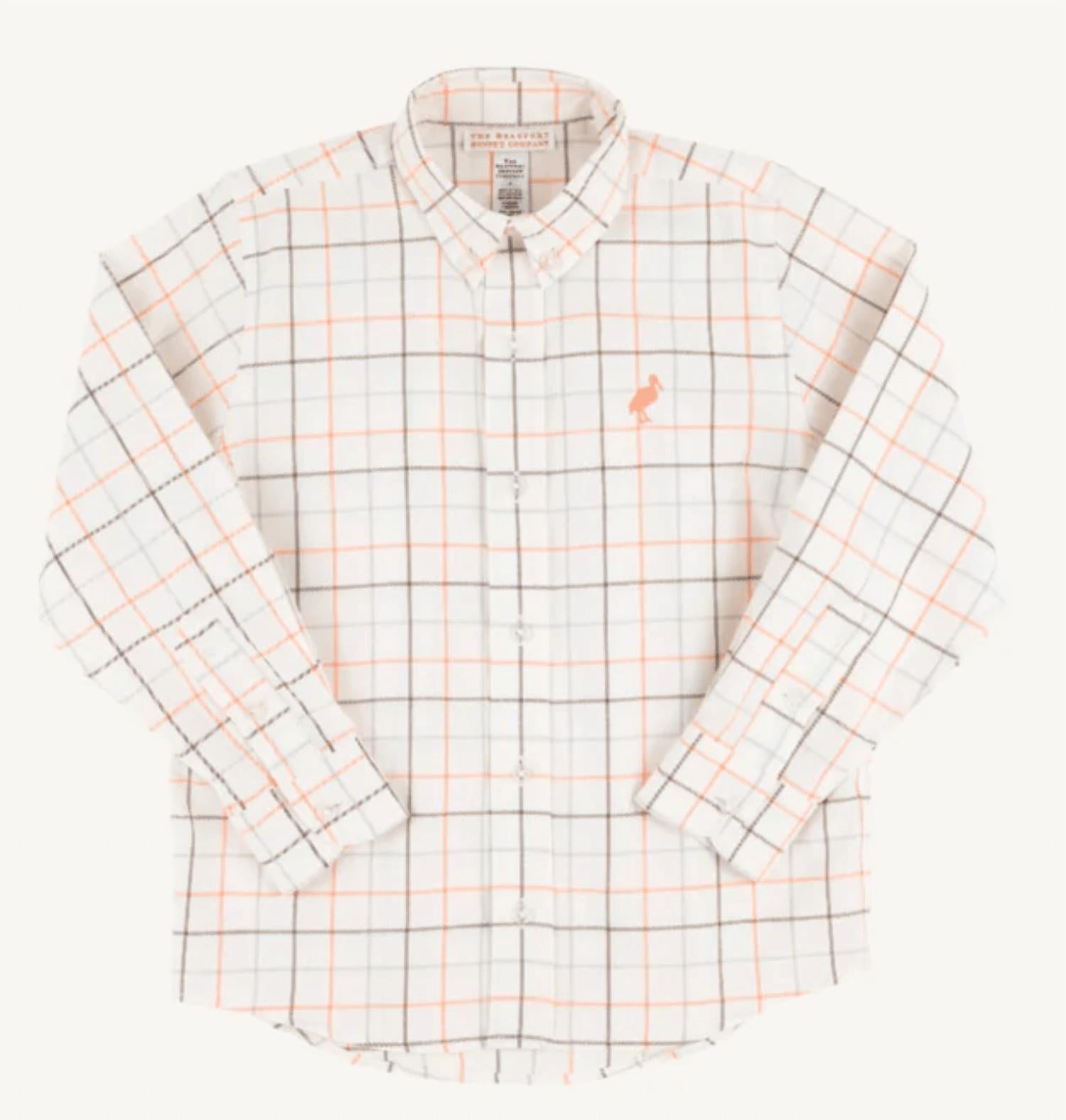 The Beaufort Bonnet Company - Kid's Dean's List Dress Shirt