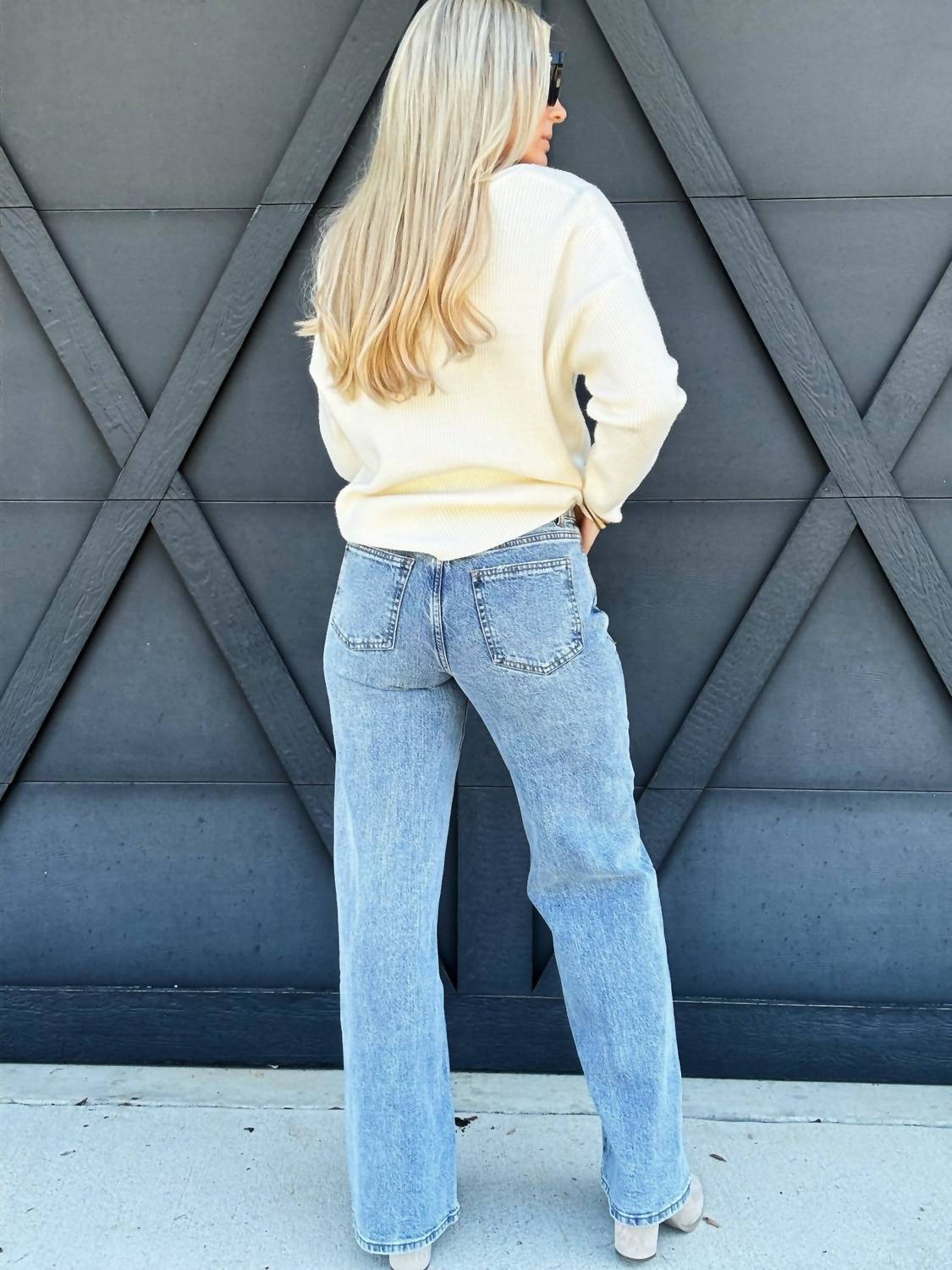 Habitual - Denver High Rise Wide Leg Jean