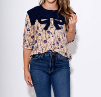 Voy - Bow To Bloom Top