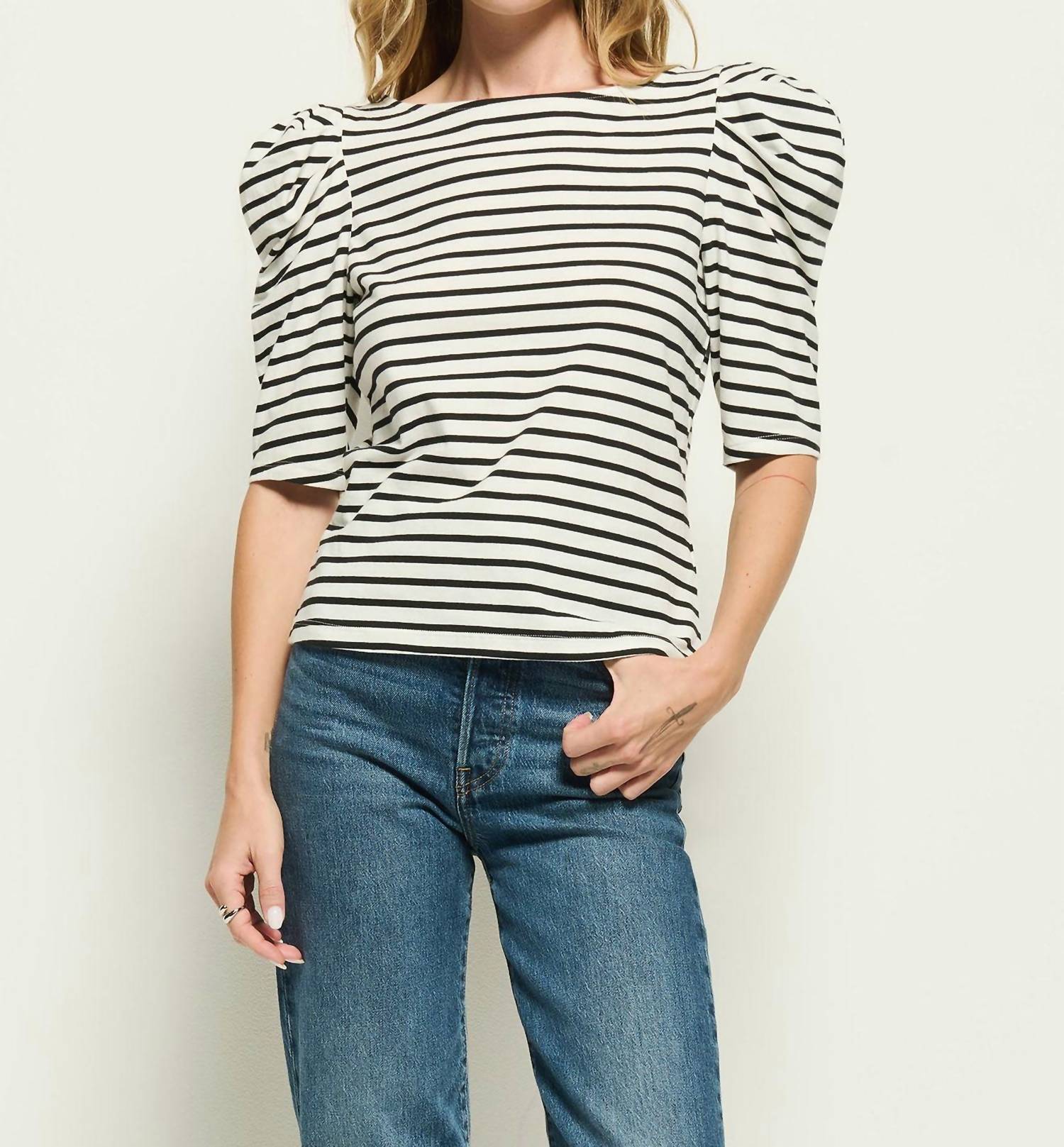 Nation Ltd - Emery Boat Neck Top