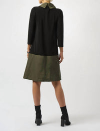 Joseph Ribkoff - Color Block 3/4 Sleeves Dress