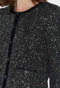 Current Air - Shimmer Button Down Cardigan