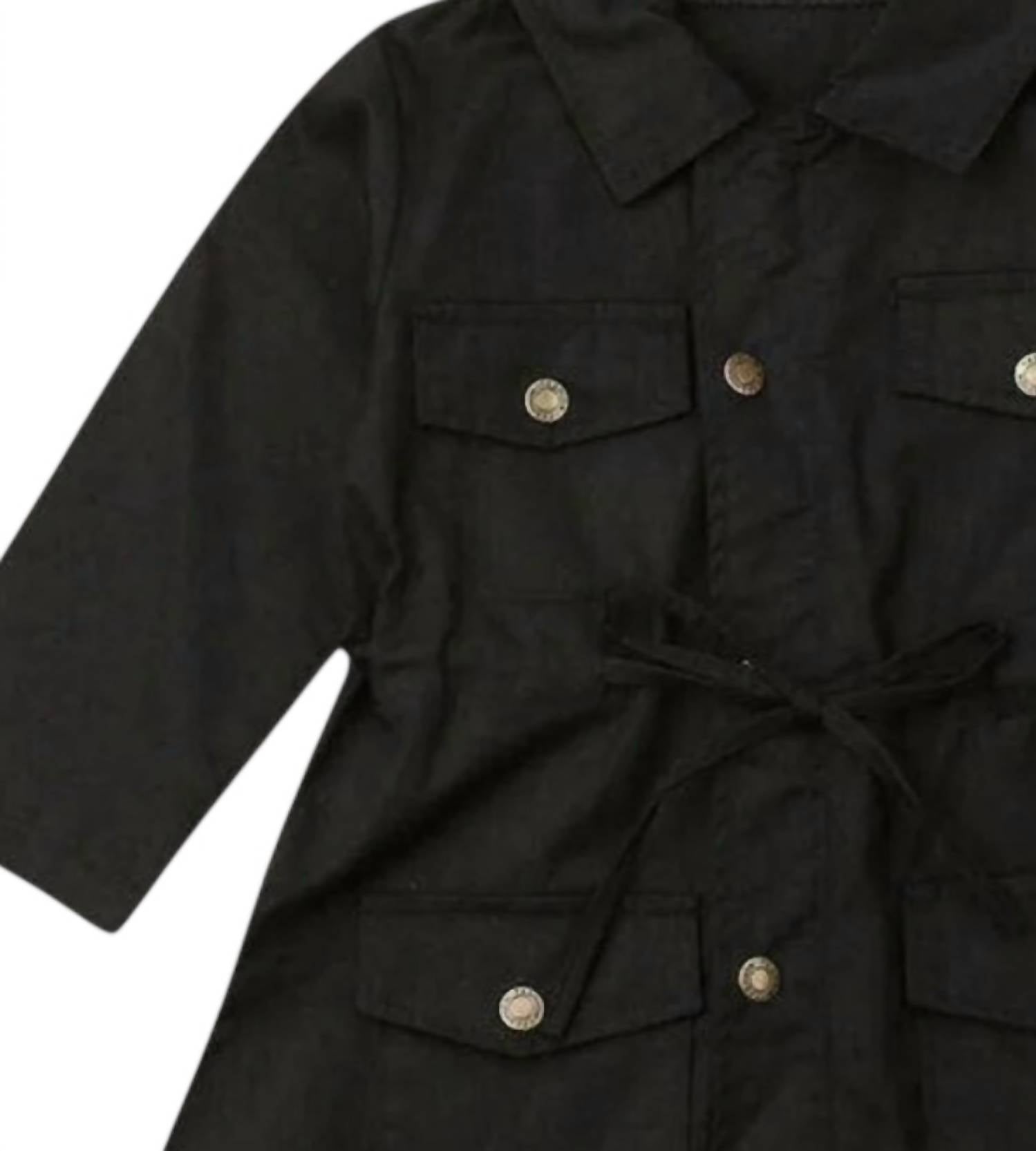 Thread & Supply - Girl's Kinsley Lapel Coat