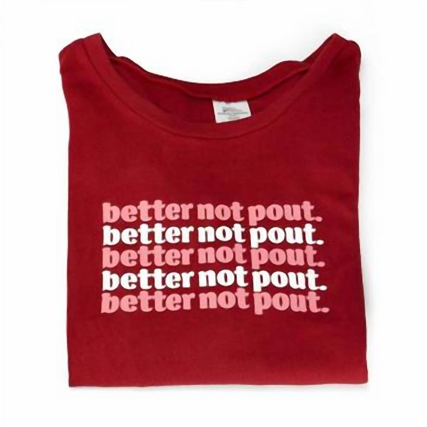 Hello Mello - Women's Better Not Pout Lounge Set