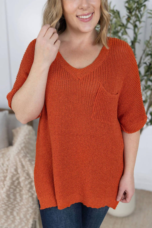 Michelle Mae - Annie Open Knit Top