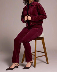 Tribal - Button-front Stretch Corduroy Jacket