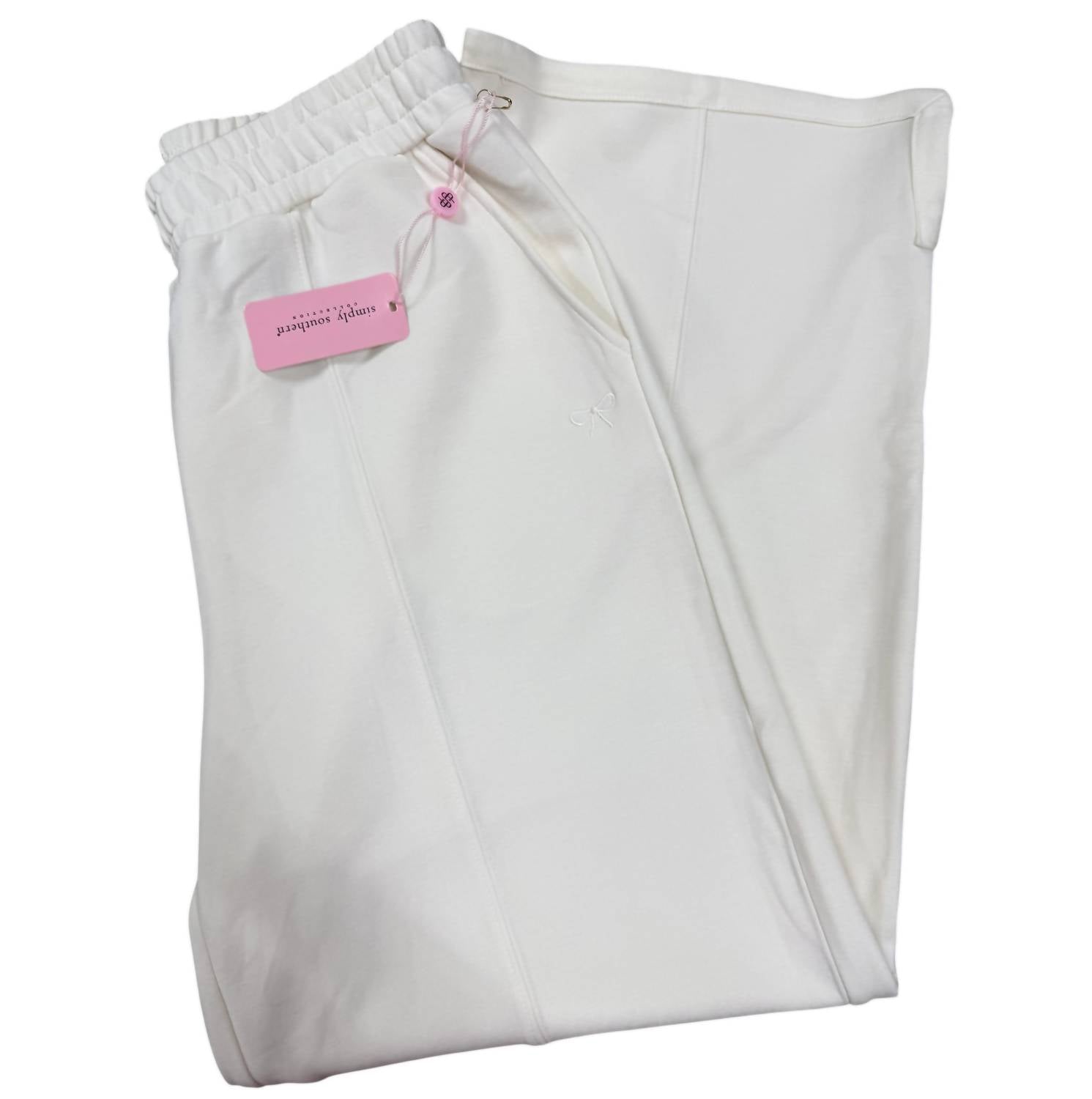 Simply Southern Women's Pearl Pants in white - women's pants