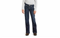Ariat - Girl's Trouser Mid Rise Stretch Ella Wide Leg Jean