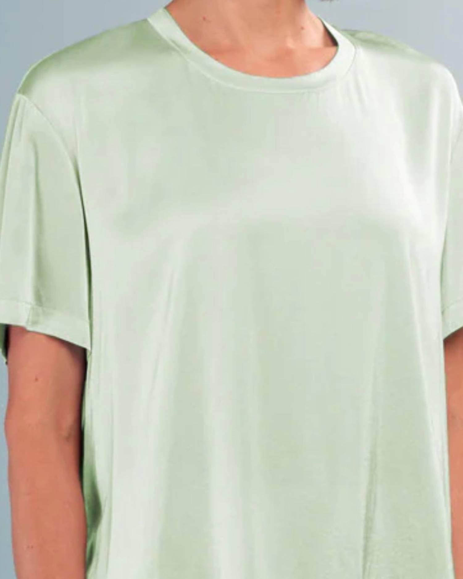 Insight - Mila Satin Short Sleeve Tee