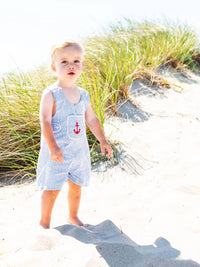 Maddie & Connor Co. - Kids' Anchors Away Jon Jon Romper