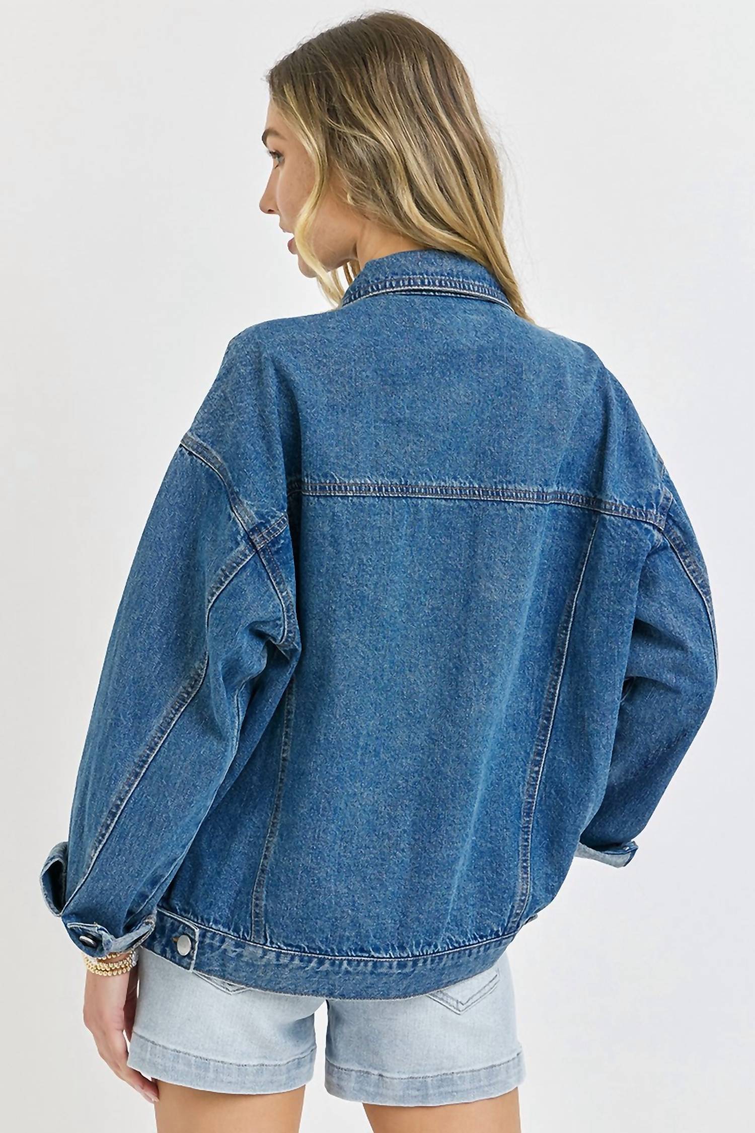 Risen - Oversized Denim Jacket