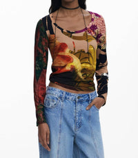 Desigual - Japon Lacroix Scoopneck Shirt