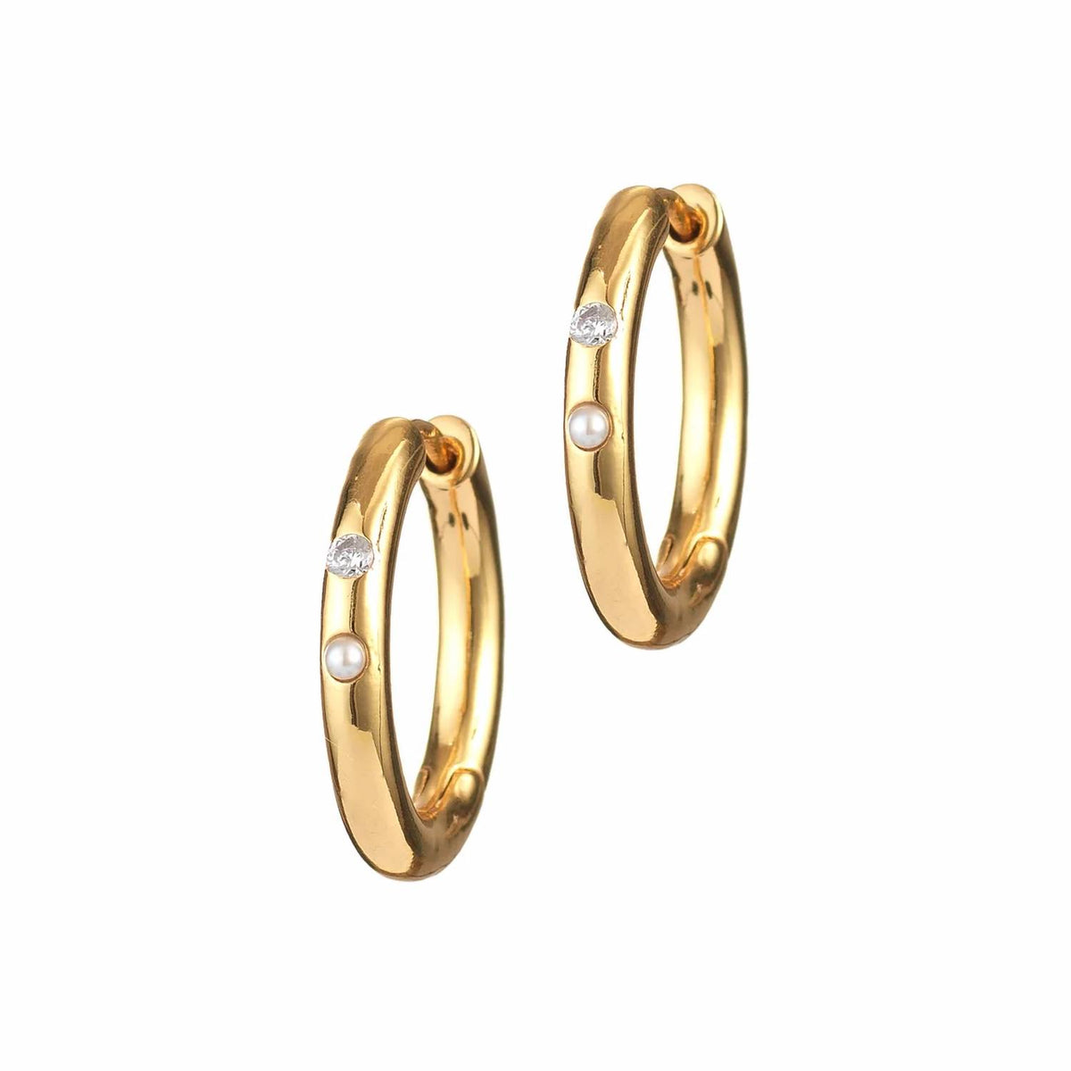 Anni Lu - Women's Brigitte Hoops Earrings