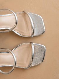 Oasis Society - Women's Giza Glittery Architectural Block Sandals