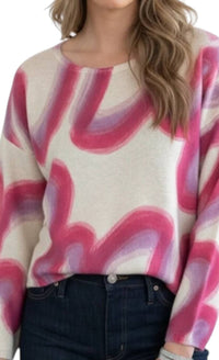 Colorush - Wander Wave Crew Sweater