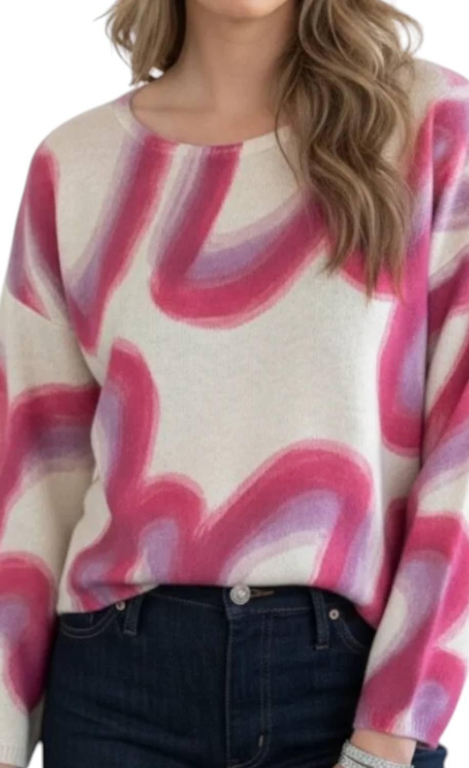 Colorush - Wander Wave Crew Sweater
