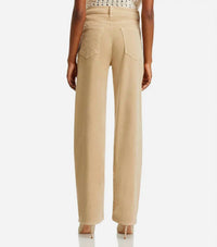 Mother - Dodger Sneak High Rise Wide Leg Pants