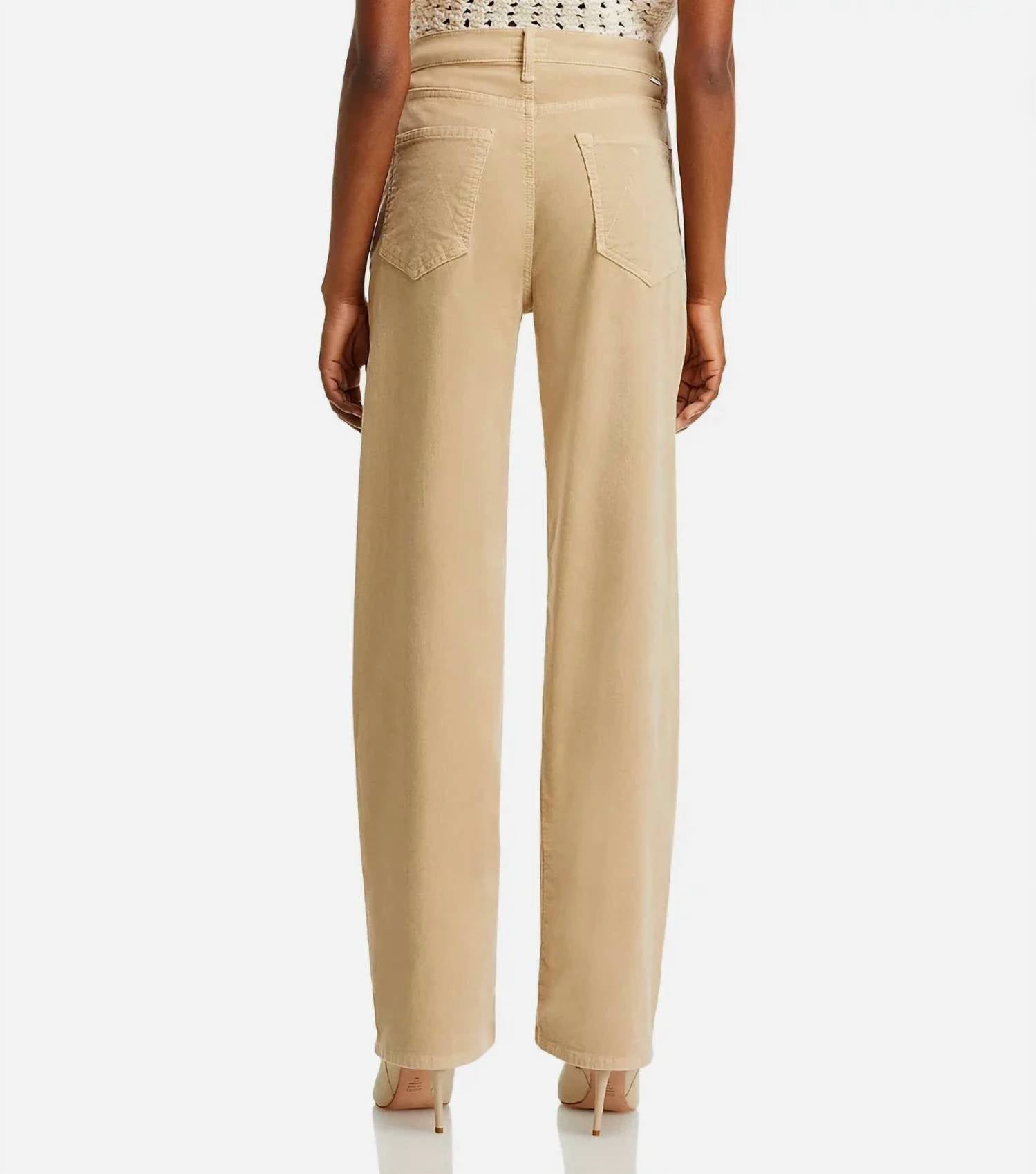 Mother - Dodger Sneak High Rise Wide Leg Pants