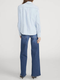 Frame - Low Rise Wide Leg Palazzo Jeans