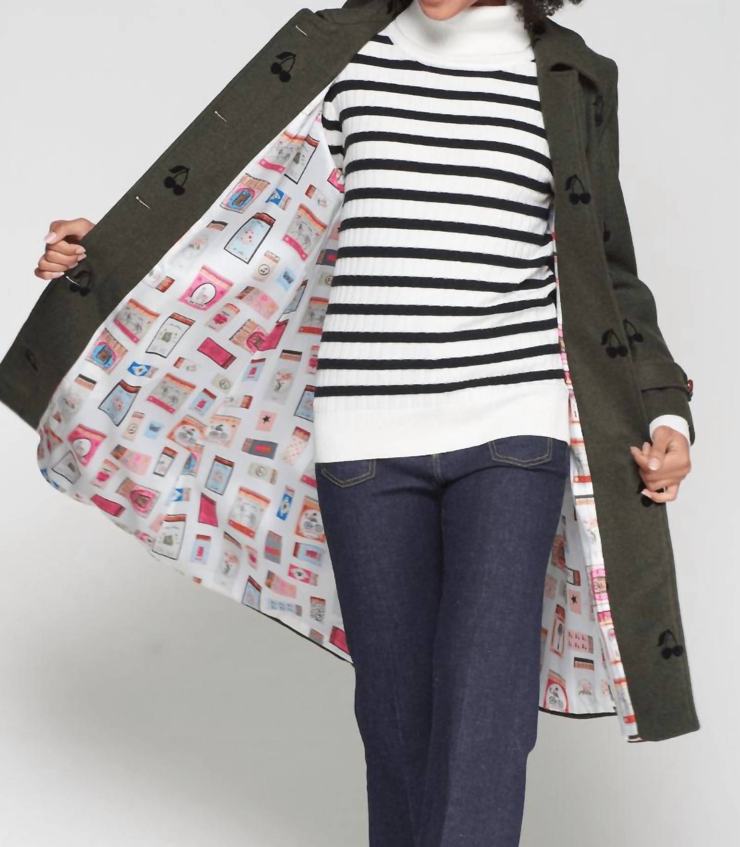 Vilagallo - Cherry Loden Coat