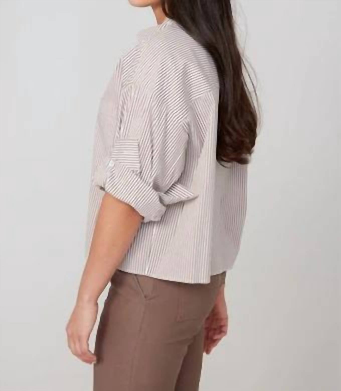Renuar - Button Down Striped Shirt