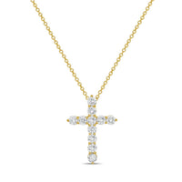 Diana M Jewels - Women's Round Lab-Grown Diamond Pendant Necklace (3.00 Ct) - Signature