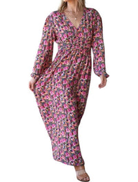Maxmila Paris - Caroline Garden Romance Floral Print Maxi Dress