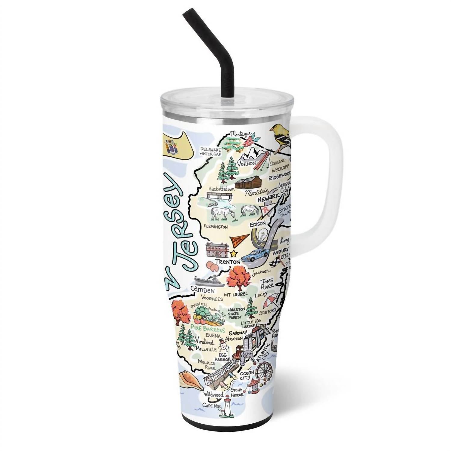 Swig Life - New Jersey Swig 40oz Mega Tumbler
