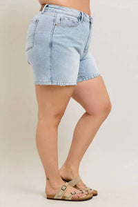 Judy Blue - Women's High Waist Rigid Magic Jean Shorts
