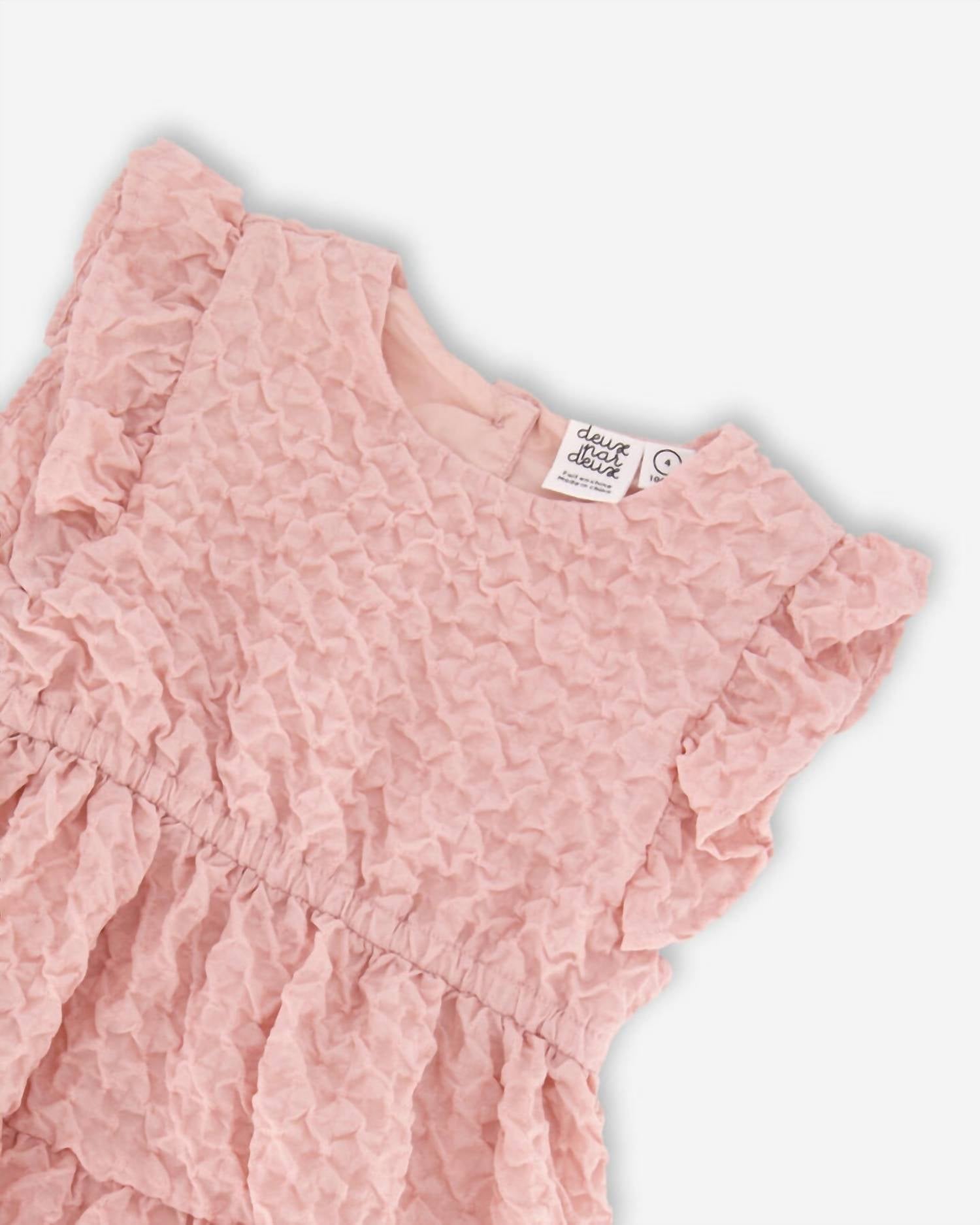 Deux Par Deux - Dress Textured Poplin