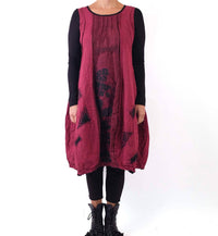 Mara Gibbucci - Linen Long Sleeve Dress