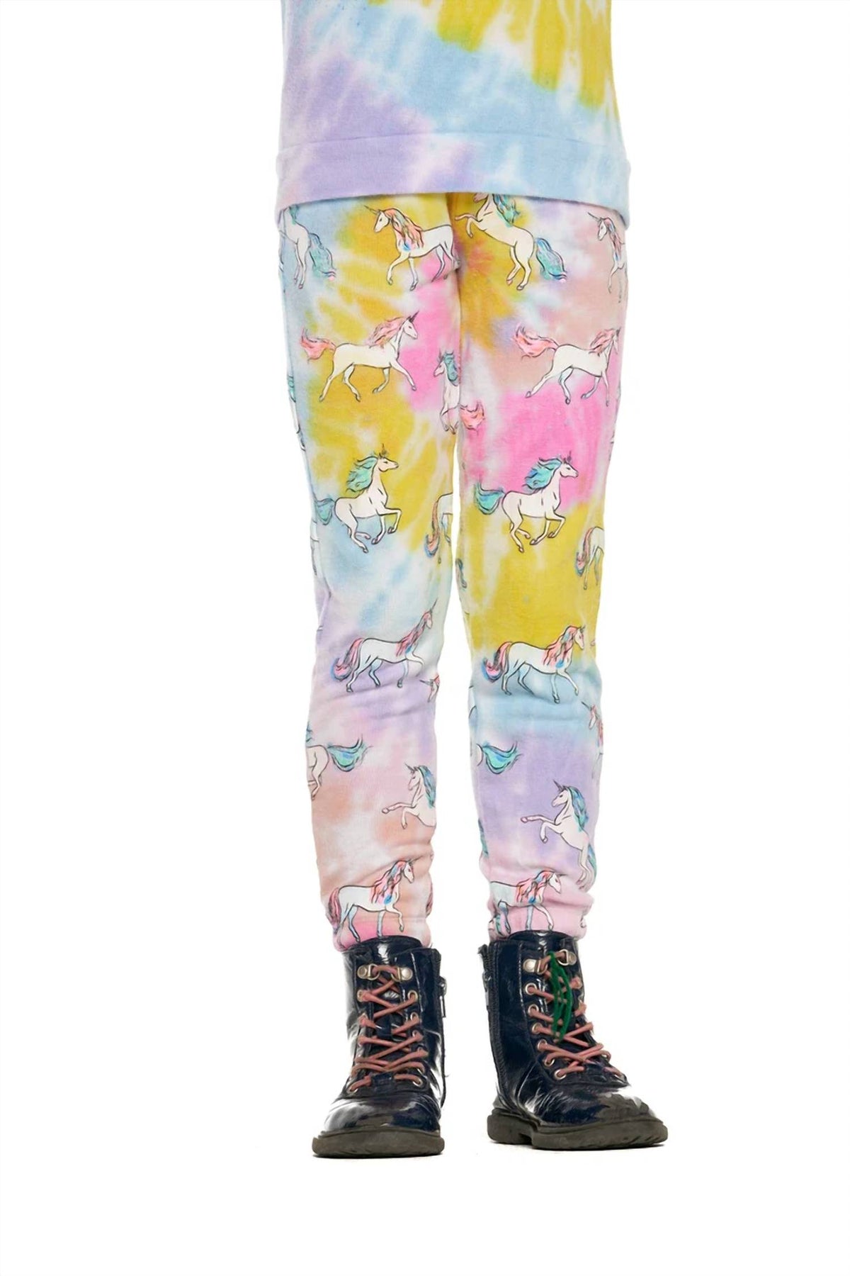 Chaser - Tie Dye Reflected Unicorn Hacci Sweatpants