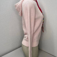 J. Society - Women's Full Zip Tassel Shaker Hoodie Sweater