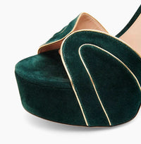 Gianvito Rossi - Women's Suede 120mm Platform Sandals