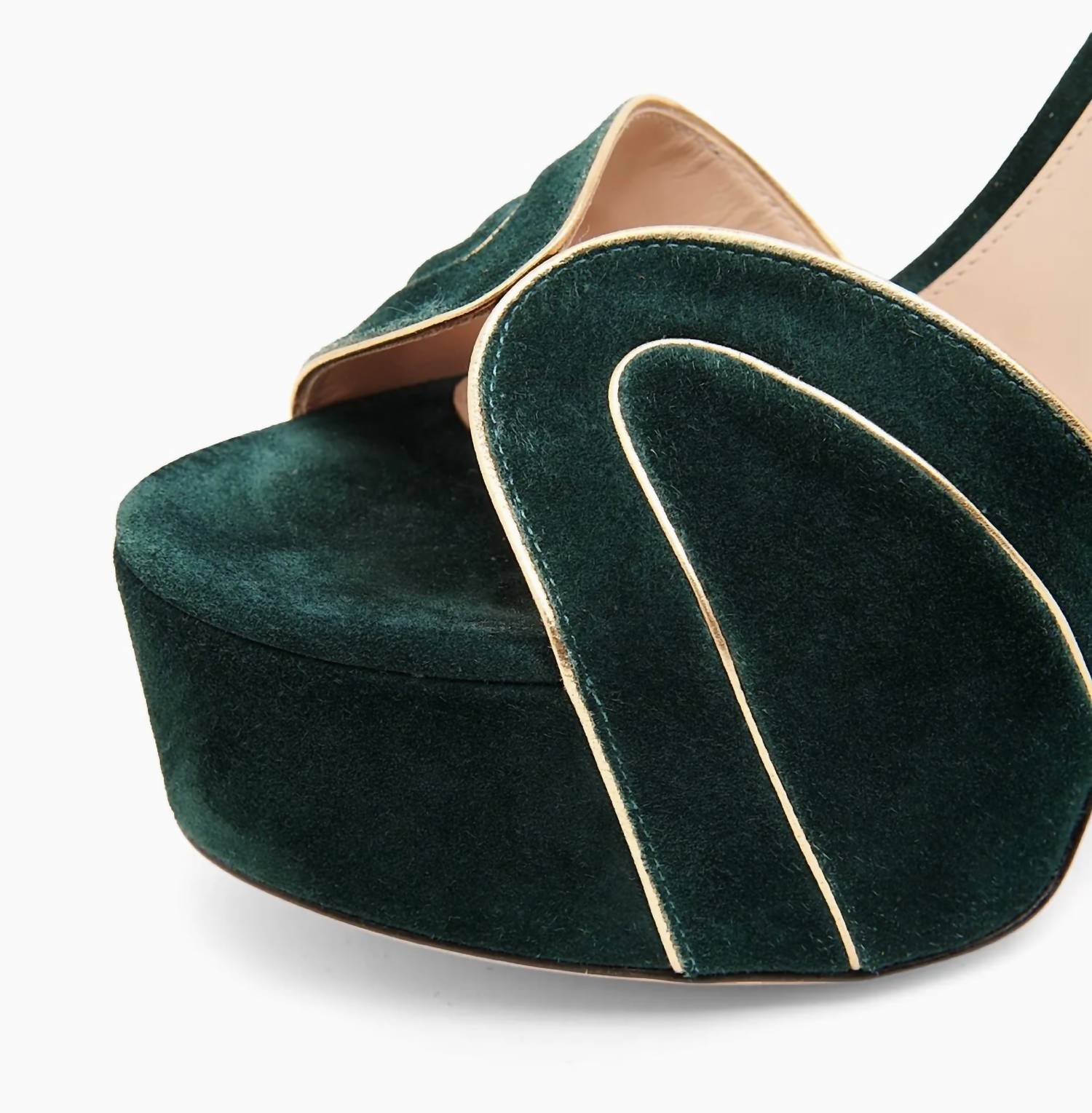Gianvito Rossi - Women's Suede 120mm Platform Sandals