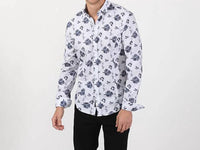Eight X - Rose Dot Button Down Shirt